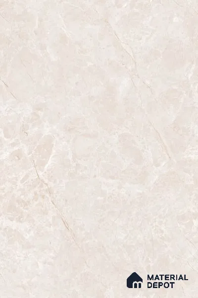 Marble Floor & Wall Tile TL 13303 C Fendi Crema 6 ft x 4 ft Pearl Finish Vitrified Tile - 9 mm | Suitable For Living Room, Bedroom & Dining Area