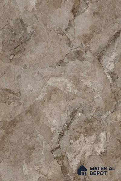 Marble Floor & Wall Tile TL 13291 Endless Camouflage Natural 6 ft x 4 ft Glossy Finish Vitrified Tile - 9 mm | Suitable For Living Room, Bedroom & Dining Area