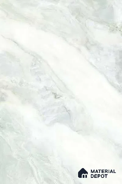 Marble Floor & Wall Tile TL 13312 Opal Onyx 6 ft x 4 ft Glossy Finish Vitrified Tile - 9 mm | Suitable For Living Room, Bedroom & Dining Area