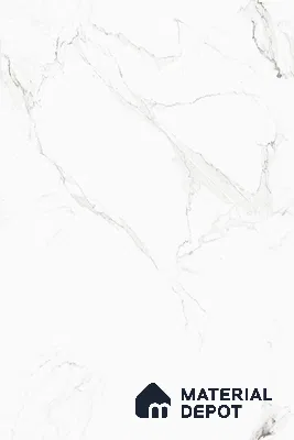 Marble Floor & Wall Tile TL 13309 C Michael Statuario 6 ft x 4 ft Pearl Finish Vitrified Tile - 9 mm | Suitable For Living Room, Bedroom & Dining Area