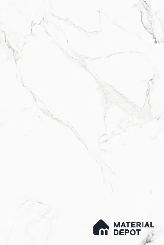 Marble Floor & Wall Tile TL 13309 C Michael Statuario 6 ft x 4 ft Pearl Finish Vitrified Tile - 9 mm | Suitable For Living Room, Bedroom & Dining Area
