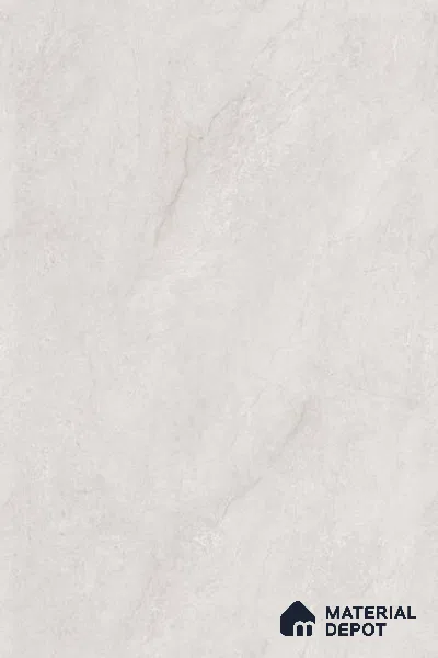 Marble Floor & Wall Tile TL 13304 Grey Glam 6 ft x 4 ft Glossy Finish Vitrified Tile - 9 mm | Suitable For Living Room, Bedroom & Dining Area