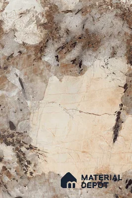 Marble Floor & Wall Tile TL 13313 Patagonia Petris 6 ft x 4 ft Glossy Finish Vitrified Tile - 9 mm | Suitable For Living Room, Bedroom & Dining Area