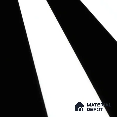Moroccan Wall & Floor Tile TL 00241 Monochrome Lines 1 ft x 1 ft Matte Finish Ceramic Tile - 9 mm | Suitable For Kitchen, Bathroom, Dining Area | Please Expect a Slight Variation of Pattern