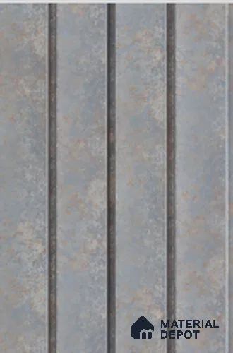 Grey Stone Louver 7401 9 ft x 5 inch Charcoal Panel - 12 mm | Suitable for Feature Wall, TV Unit & Living Room | Width is Subjected to 5% Variation