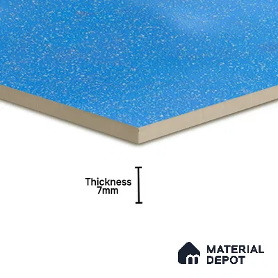 TL 05771 Blue Marine 300x300 mm Matte Finish Anti Skid Ceramic Floor Tile - 7 mm (Sample)