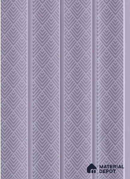 Pruple Patterned Louver 77021 9 ft x 5 inch Charcoal Panel - 12 mm | Suitable for Feature Wall, TV Unit & Living Room | Width is Subjected to 5% Variation