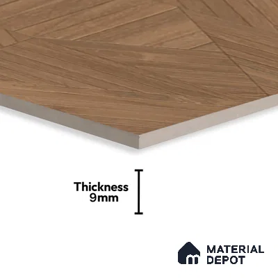 TL 03447 Buff Brown 1200 x 600 mm Matte Finish Wooden Look Wall & Floor Vitrified Tile - 9 mm (Random 01)
