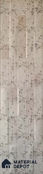 Beige Patterned Look Charcoal Decorative Wall Panel 7915 8 ft x 2 ft - 1.5 mm | Suitable for Feature Wall, TV Unit & Living Room | Width is Subjected to 5% Variation