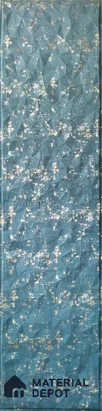 Blue Patterned Look Charcoal Decorative Wall Panel 7917 8 ft x 2 ft - 1.5 mm | Suitable for Feature Wall, TV Unit & Living Room | Width is Subjected to 5% Variation
