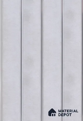 Grey Fabric Louver 8102 9 ft x 6.6 inch Charcoal Panel - 12 mm | Suitable for Feature Wall, TV Unit & Living Room | Width is Subjected to 5% Variation