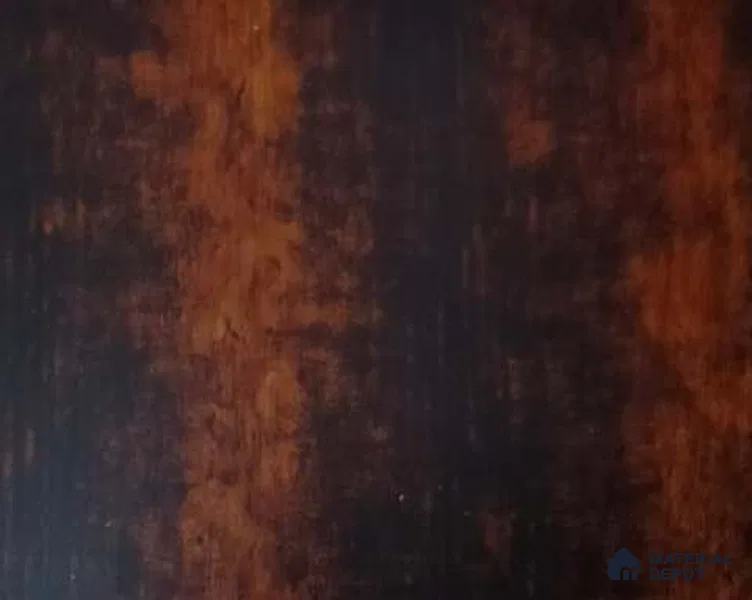 8108 RS 8 ft x 4 ft Rust Finish PVC Laminate - 1 mm