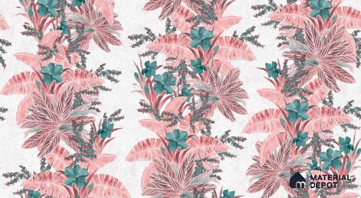 88559-2 | 5 Meter x 42 Inches Florals Look Wallpaper - 57.41 Sq. Ft. | Minimum 15% wastage during installation