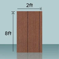 8ft x 2ft Panels