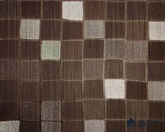 Patterned Look 9008 FL 8 ft x 4 ft Fabric Finish PVC Laminate - 1 mm | Suitable for Bedroom, TV Unit, Wardrobe