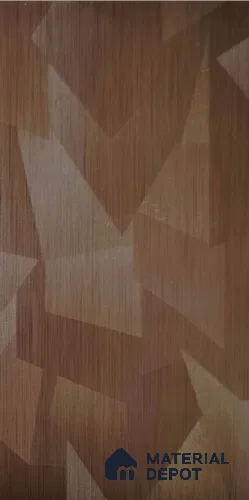 Patterned Look 9010 FL 8 ft x 4 ft Fabric Finish PVC Laminate - 1 mm | Suitable for Bedroom, TV Unit, Wardrobe