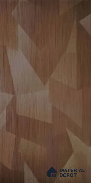 Patterned Look 9010 FL 8 ft x 4 ft Fabric Finish PVC Laminate - 1 mm | Suitable for Bedroom, TV Unit, Wardrobe