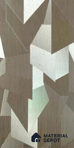 Patterned Look 9011 FL 8 ft x 4 ft Fabric Finish PVC Laminate - 1 mm | Suitable for Bedroom, TV Unit, Wardrobe