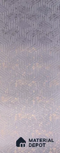 Pink Patterned Look PN 01569 8 ft x 4 ft Velvet Finish Decorative Wall Panel | Suitable for Feature Wall, TV Unit & Living Room | Plywood backing is Necessary | Width is Subjected to 5% Variation
