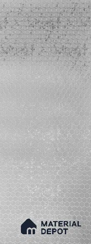 Grey Patterned Look PN 01576 8 ft x 4 ft Velvet Finish Decorative Wall Panel | Suitable for Feature Wall, TV Unit & Living Room | Plywood backing is Necessary | Width is Subjected to 5% Variation