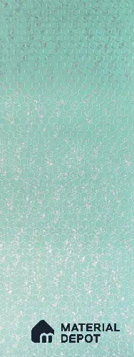 Green Patterned Look PN 01577 8 ft x 4 ft Velvet Finish Decorative Wall Panel | Suitable for Feature Wall, TV Unit & Living Room | Plywood backing is Necessary | Width is Subjected to 5% Variation