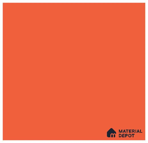 Vibrant Orange Solid Colors Look 913 MT 8 ft x 4 ft Matte Finish Decorative Laminate - 1 mm | Suitable for Living Room, Kitchen, Office