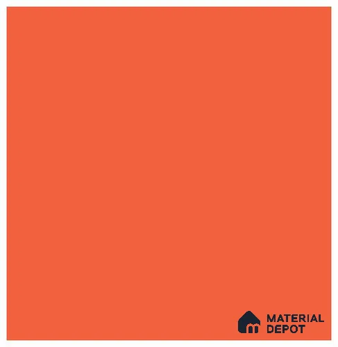 Vibrant Orange Solid Colors Look 913 MT 8 ft x 4 ft Suede Finish Decorative Laminate - 1 mm | Suitable for Living Room, Kitchen, Office