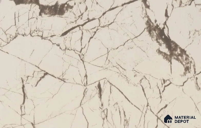 Beige Marble Look 9295 SHG 8 ft x 4 ft High Gloss Finish Decorative Laminate - 1 mm | Suitable for TV Unit, Wardrobe, Kitchen Cabinets