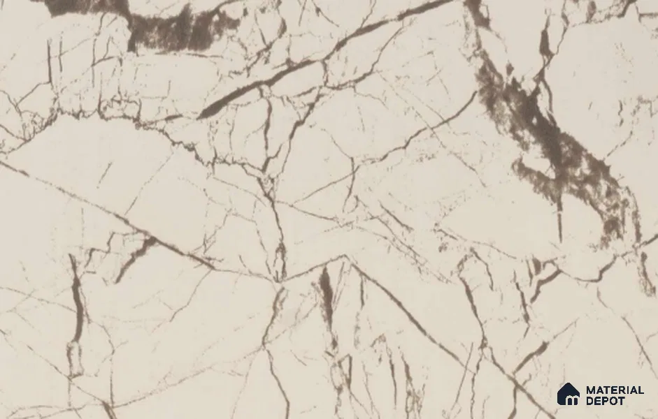 Beige Marble Look 9295 SHG 8 ft x 4 ft High Gloss Finish Decorative Laminate - 1 mm | Suitable for TV Unit, Wardrobe, Kitchen Cabinets