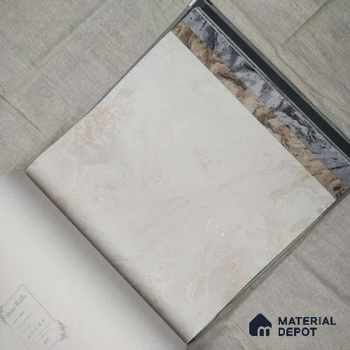 999040 10 Meter x 21 Inch Patterned Look Wallpaper - 57 Sq. Ft. | Minimum 15% wastage during installation