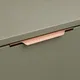 Ottr Aluminium Profile Handle HA 00335 AD Rose Gold Black Finish - 32in | 2 Years Warranty | Image 02