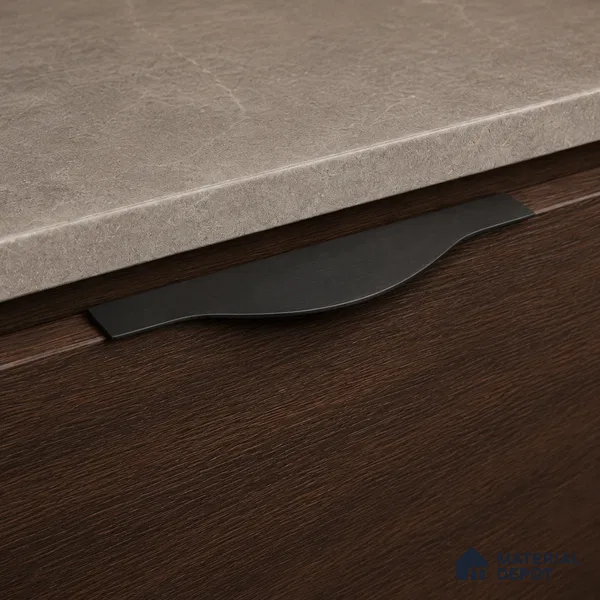 Ottr Aluminium Profile Handle HA 00338 AE Black Finish - 34in | 2 Years Warranty