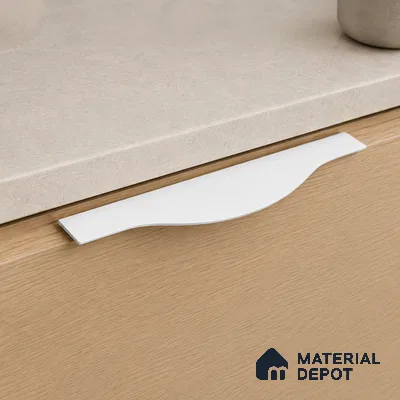 Ottr Aluminium Profile Handle HA 00338 AJ Stainless Steel Finish - 12in | 2 Years Warranty