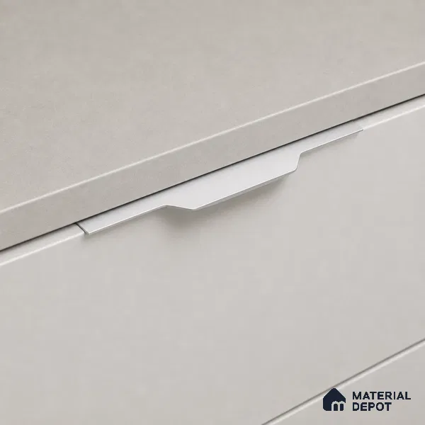 Ottr Aluminium Profile Handle HA 00341 AM Stainless Steel Finish - 18in | 2 Years Warranty