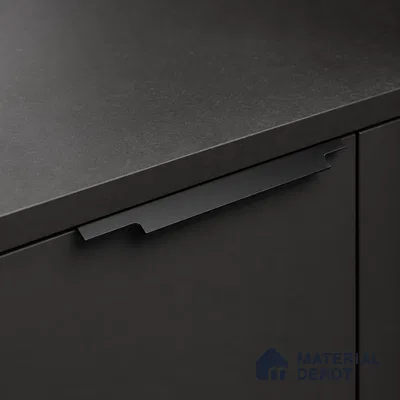 Ottr Aluminium Profile Handle HA 00341 AD Black Finish - 32in | 2 Years Warranty