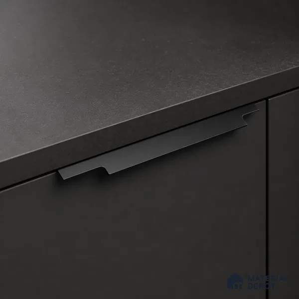 Ottr Aluminium Profile Handle HA 00341 AE Black Finish - 34in | 2 Years Warranty