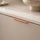 Ottr Aluminium Profile Handle HA 00342 BF Rose Gold Finish - 24in | 2 Years Warranty | Image 02