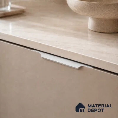 Ottr Aluminium Profile Handle HA 00342 AM Stainless Steel Finish - 18in | 2 Years Warranty