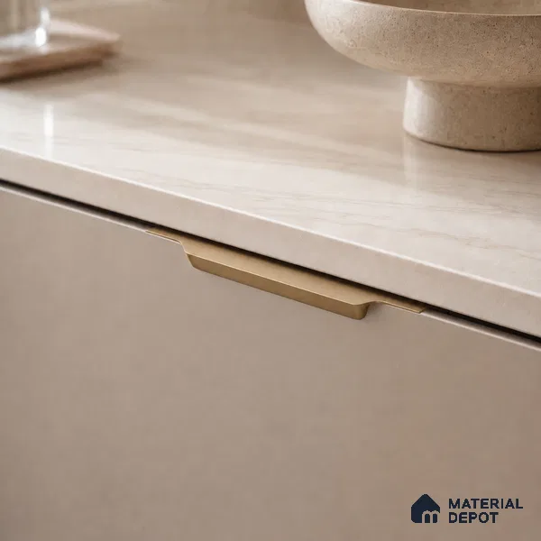 Ottr Aluminium Profile Handle HA 00342 J Chrome Finish - 24in | 2 Years Warranty