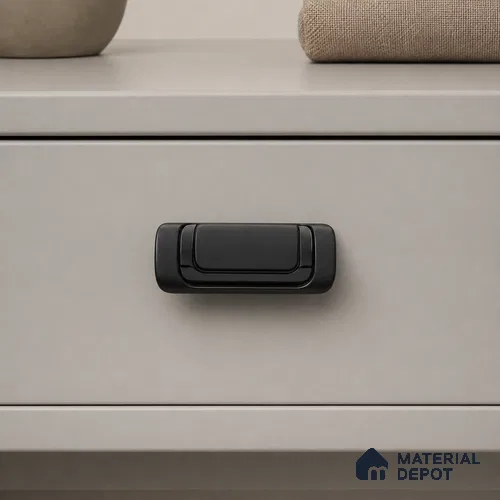 Ottr Zinc Knob HA 00217 Black Dual Tone Finish - Standard | 2 Years Warranty