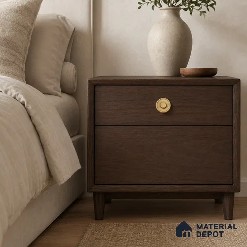 Ottr Zinc Knob HA 00221 B Antique Brass Gold Finish - Standard | 2 Years Warranty