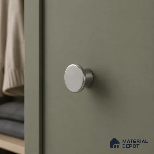 Ottr Zinc Knob HA 00226 Gold Black Finish - Standard | 2 Years Warranty