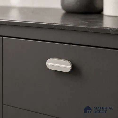 Ottr Aluminium Knob HA 00232 C Stainless Steel Finish - Standard | 2 Years Warranty