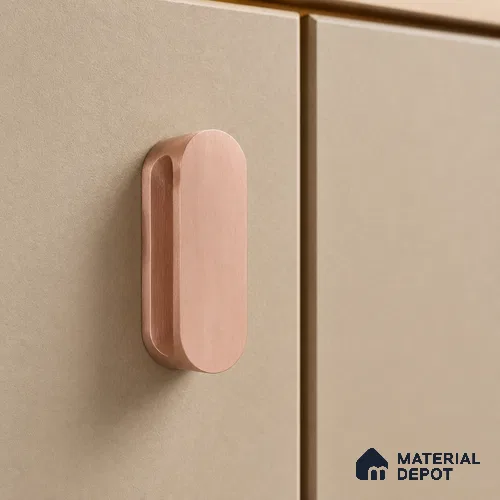 Ottr Aluminium Knob HA 00234 E PVD Rose Gold Finish - Standard | 2 Years Warranty