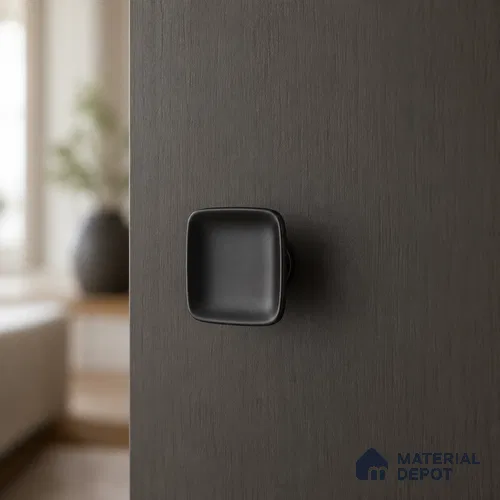 Ottr Stainless Steel Knob HA 00251 D Black Finish - Standard | 2 Years Warranty