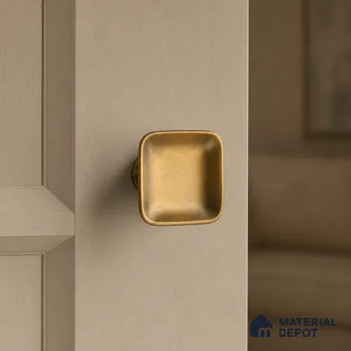 Ottr Stainless Steel Knob HA 00251 C Antique Brass Finish - Standard | 2 Years Warranty