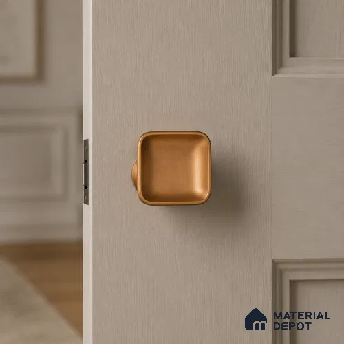 Ottr Stainless Steel Knob HA 00251 PVD Rose Gold Matte Finish - Standard | 2 Years Warranty