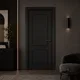 Ottr Zinc Mortise Handle HA 00298 Black Dual Tone Finish Rose Mount | 2 Years Warranty | Image 03