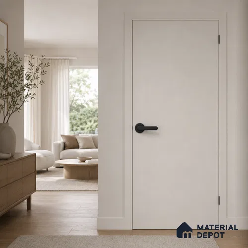 Ottr Zinc Mortise Handle HA 00307 B Black Finish Rose Mount | 2 Years Warranty