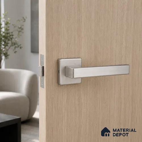 Ottr Stainless Steel Mortise Handle HA 00326 Stainless Steel Finish Rose Mount | 2 Years Warranty